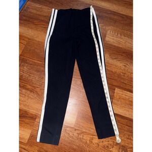 Rag & Bone Navy Blue White Side Stripe Tuxedo Slim Pants Rear Zip Womens 4